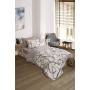 ETE HOMETEX TEK KİŞİLİK WELSOFT UYKU SETİ EFEKT BEJ 8696474232006